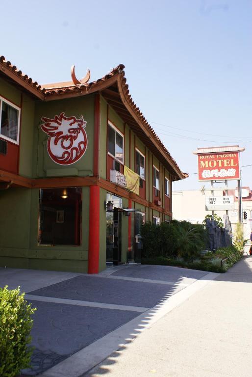 Royal Pagoda Motel Dodger Stadium Los Angeles Exterior photo